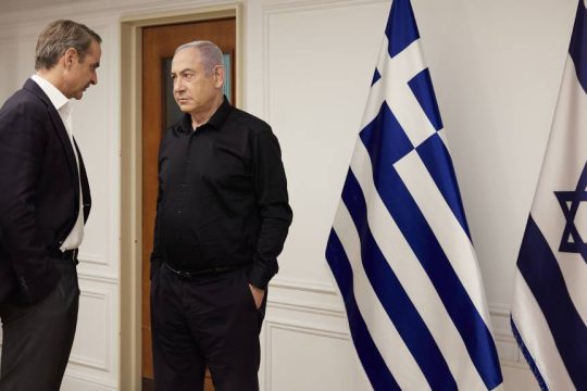 Από τη χθεσινή συνάντηση Μητσοτάκη - Νετανιάχου